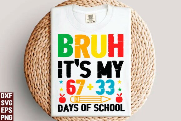 Bruh It's My 100 Days of School SVG