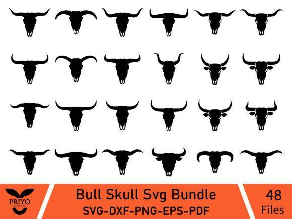 Bull Skull Svg Bundle Review