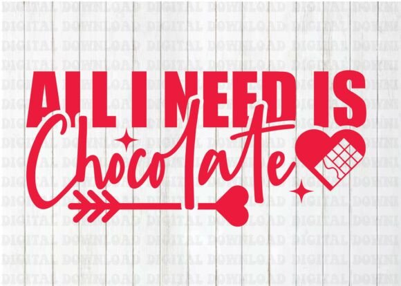 Chocolate Valentine's Day Funny SVG