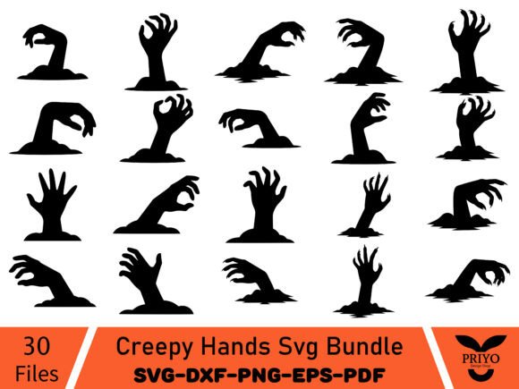 Creepy Hands Svg Bundle Review