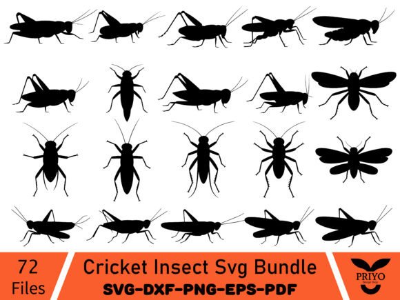 Cricket Insect Svg Bundle Review