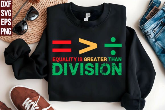 Equality is Greater Than Division SVG