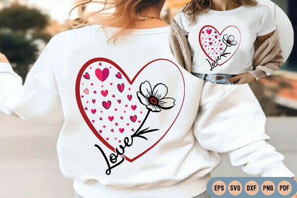 Love Heart SVG, Valentine’s Day SVG
