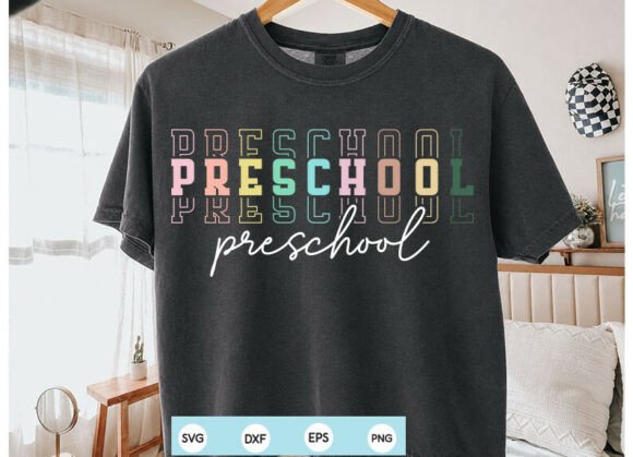 Preschool Teacher SVG PNG