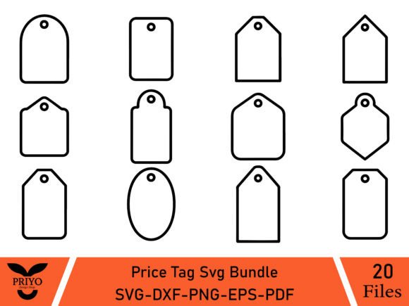 Price Tag SVG Bundle