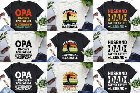 T-Shirt Design Bundle Png Svg Eps